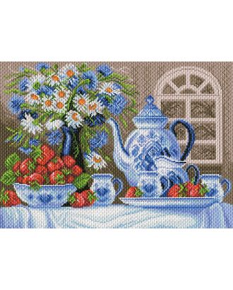 Рисунок на канве МАТРЕНИН ПОСАД - 1809 Клубничное чаепитие арт. МГ-36732-1-МГ0268397