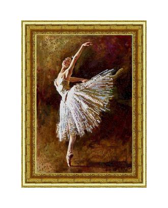 Рисунок на ткани (Бисер) КОНЁК Балерина 29х39 см арт. МГ-49245-1-МГ0602745