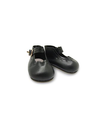 Туфли для куклы с пряжкой 65х30мм цв.черный 1 пара арт. МГ-13700-1-МГ0738914