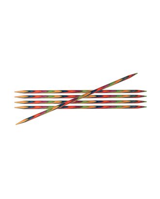 Спицы чулочные Knit Pro 20101 "Symfonie" 2мм/15см, дерево, многоцветный, 6шт арт. МГ-82069-1-МГ0761165
