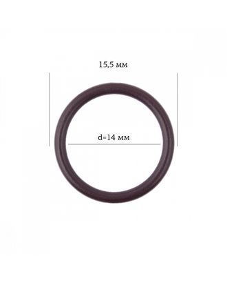Кольцо для бюстгальтера металл ARTA.F.2831 Ø14мм, цв.076 сливовое вино, уп.50шт арт. МГ-115946-1-МГ0776806