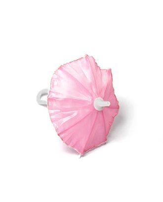 Зонт маленький 16см пластмассовый цв.св.розовый арт. МГ-94737-1-МГ0810883