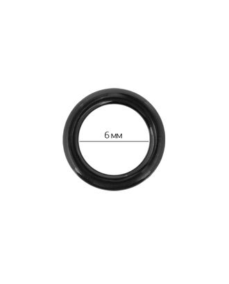 Кольцо для бюстгальтера пластик ARTA.F.SF-0A-2 d06мм, цв.170 черный, уп.50шт арт. МГ-116293-1-МГ0828709