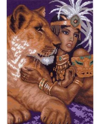 Рисунок на канве МАТРЕНИН ПОСАД - 0424 Африканская любовь упак (1 шт) арт. МГ-130488-1-МГ0834763