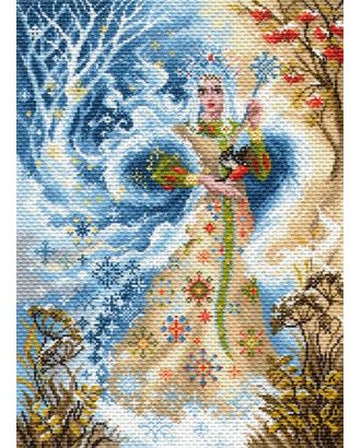 Рисунок на канве МАТРЕНИН ПОСАД - 1703 Волшебница зима арт. МГ-132937-1-МГ0841480