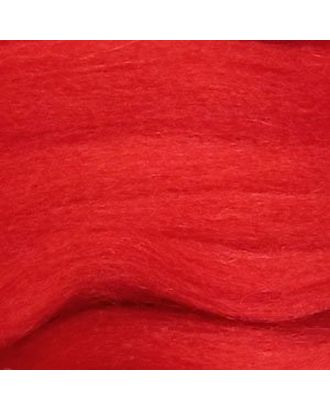 Шерсть для валяния ПЕХОРКА полутонкая шерсть (100%шерсть) 50г цв.006 красный арт. МГ-101732-1-МГ0868821