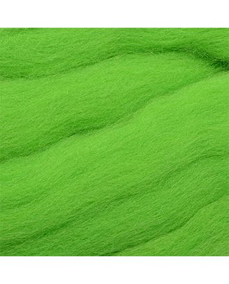 Шерсть для валяния ПЕХОРКА тонкая шерсть (100%меринос.шерсть) 50г цв.434 зеленый арт. МГ-129138-1-МГ0874572