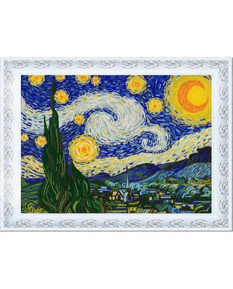 Рисунок на ткани КОНЁК Звездная ночь (Ван Гог) 45х60 см арт. МГ-106925-1-МГ0961882