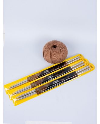 Набор прямых спиц для вязания Maxwell Gold 35 см (7.0 мм/8.0 мм/ 9.0 мм) арт. МГ-121709-1-МГ0977813