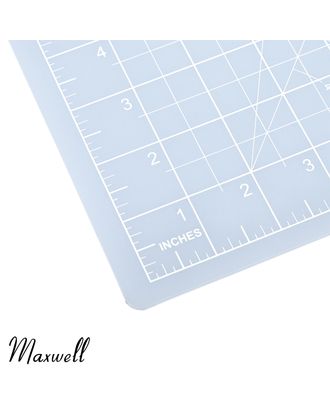 Коврик раскройный серый сверхпрочный 3мм 22*30см (A4) Maxwell premium двухсторонний трёхслойный арт. МГ-118729-1-МГ0990865