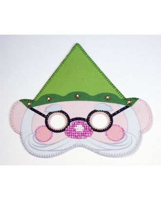 Набор для шитья и вышивания карнавальная маска - 8343 Гномик арт. МГ-5004-1-МГ0282244