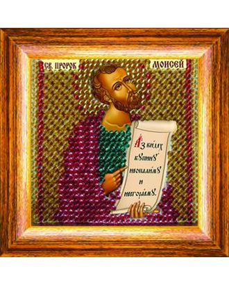 Набор для вышивания ВЫШИВАЛЬНАЯ МОЗАИКА Икона пророк Моисей 6,5х6,5см арт. МГ-14635-1-МГ0154390