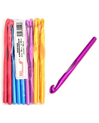 Крючки для вязания алюминиевые Maxwell Colors 10,0мм арт. МГ-14865-1-МГ0156135