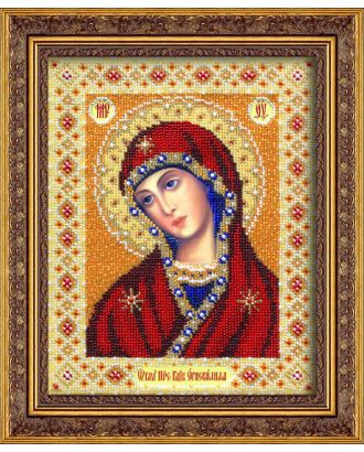 Набор для вышивания бисером ПАУТИНКА Богородица Огневидная 20х25 см арт. МГ-17016-1-МГ0164988