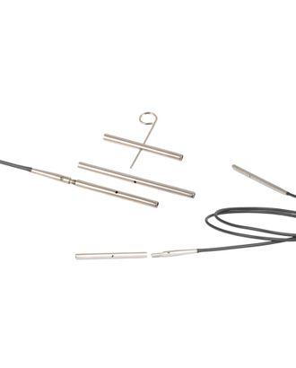 10510 Knit Pro Набор кабельного соединения (в наборе: соединитель (35мм 2шт, 50мм 1шт), ключик) арт. МГ-19145-1-МГ0179418