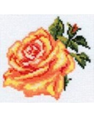 Набор для вышивания АЛИСА Роза 10х10 см арт. МГ-26162-1-МГ0208309