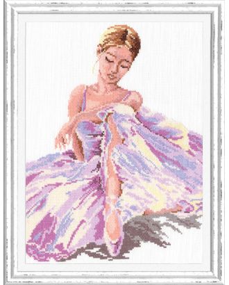 Набор для вышивания ЧУДЕСНАЯ ИГЛА Балерина 24х30 см арт. МГ-27650-1-МГ0211933