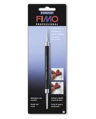 FIMO professional инструмент для моделирования игла и V-инструмент, 04 BK арт. МГ-33916-1-МГ0246500