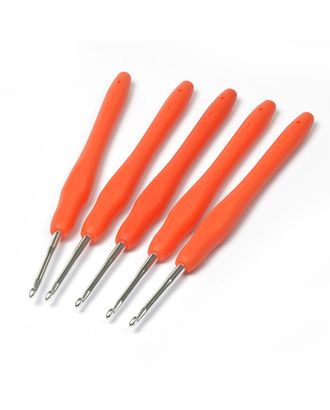 Крючок алюминиевый Maxwell Colors с резиновой ручкой д.3мм арт. МГ-35593-1-МГ0260249