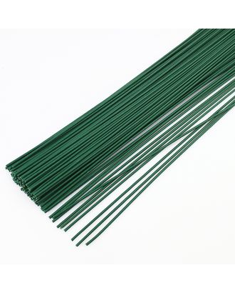 Флористическая проволока Ø0,37 мм,  цв.зеленый, 36 см, уп.20 шт арт. МГ-35647-1-МГ0260719