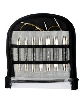 Набор Knit Pro 41618 "Special Interchangeable Needle Set" съемных спиц "Karbonz" 7 видов спиц арт. МГ-38230-1-МГ0329597