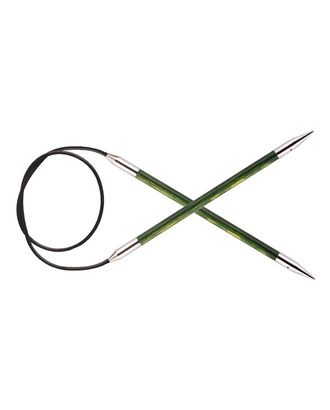 29118 Knit Pro Спицы круговые Royale 5,5мм 100см, ламинированная береза, зеленый арт. МГ-38296-1-МГ0329773
