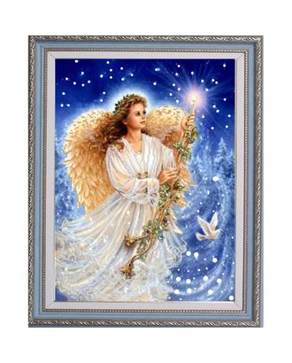 Рисунок на ткани (Бисер) КОНЁК Рождественский ангел 29х39 см арт. МГ-48183-1-МГ0595484