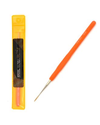 Крючки для вязания Maxwell Gold односторонние с золотой головкой 0,8мм, никель/оранжевый арт. МГ-51441-1-МГ0625134
