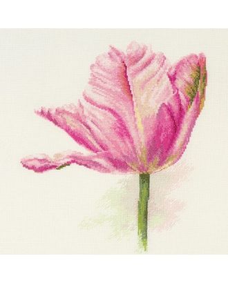 Набор для вышивания АЛИСА Тюльпаны. Нежно-розовый 22х26 см арт. МГ-52786-1-МГ0636058