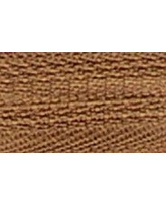 Молния пластик юбочная Т3 18см (F124(123) св.коричневый) арт. МГ-69916-1-МГ0243119
