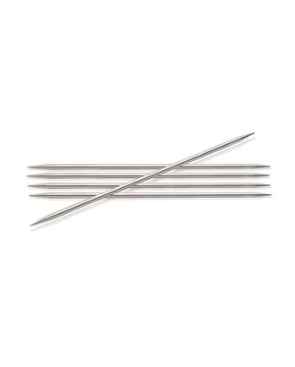 Спицы чулочные Knit Pro 10105 "Nova Metal" 3мм/15см, никелированная латунь, серебристый, 5шт арт. МГ-82037-1-МГ0761133