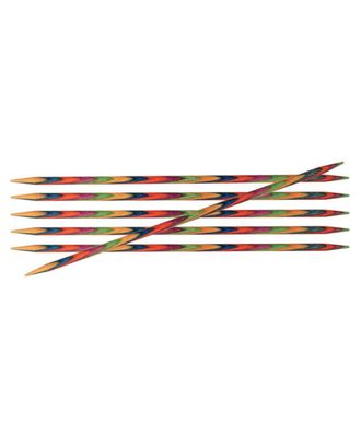 Спицы чулочные Knit Pro 20102 "Symfonie" 2,25мм/15см, дерево, многоцветный, 6шт арт. МГ-82070-1-МГ0761166