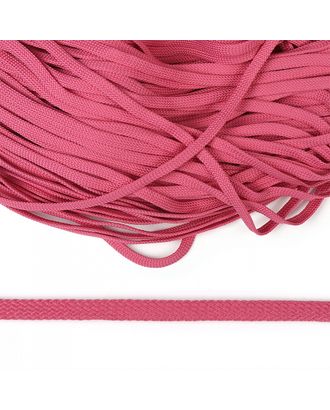 Шнур плоский полиэфир ш.0,8см 200м (ярко-розовый) арт. МГ-112153-1-МГ0490869
