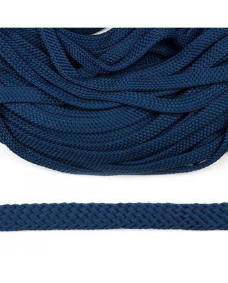 Шнур плоский полиэфир турецкое плетение ш.1,2см (080 синий) 50м арт. МГ-112166-1-МГ0961204