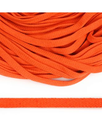 Шнур плоский х/б турецкое плетение TW ш.1,2см 50м (008 оранжевый) арт. МГ-113111-1-МГ0977726