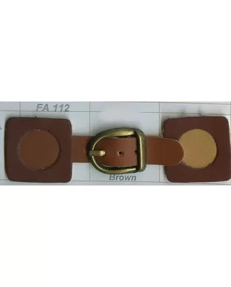 Купить Застежки-клеванты Застежки и клеванты FA 112 BROWN арт. МБ-3342-1-МБ00000131701 оптом в Казахстане