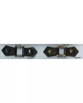 Купить Застежки-клеванты Застежки и клеванты FA 123 черный BLACK арт. МБ-3345-1-МБ00000133991 оптом в Казахстане