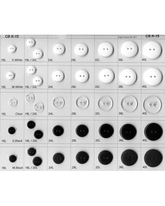 Пуговицы CB K-15 арт. МБ-3182-1-МБ00000127294