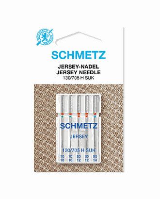 Иглы Schmetz джерси № 70(2), 80(2), 90, 5 шт. арт. СВКТ-12462-1-СВКТ0287012