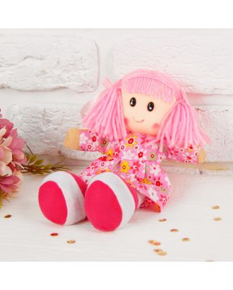 Мягкая кукла в платьишке, цвета МИКС арт. СМЛ-103575-1-СМЛ0001016982