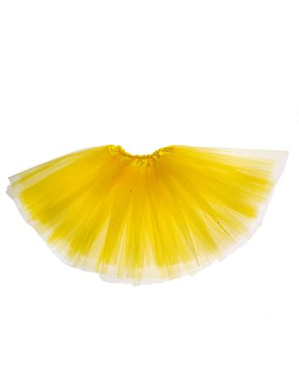 Карнавальная юбка 3-х слойная 4-6 лет, цвет желтый арт. СМЛ-103967-1-СМЛ0001089308