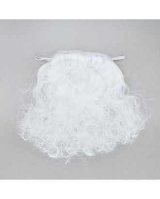 Карнавальная борода «Дед Мороз», на резинке, 26 см, 30 г арт. СМЛ-104114-1-СМЛ0001115981