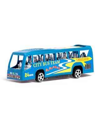 Автобус инерционный «Городская экскурсия», цвета МИКС арт. СМЛ-104692-1-СМЛ0001172343