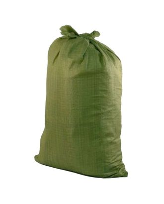 Мешок полипропиленовый 55 х 105 см, для строительного мусора, зеленый, 50 кг арт. СМЛ-42152-1-СМЛ0001187113