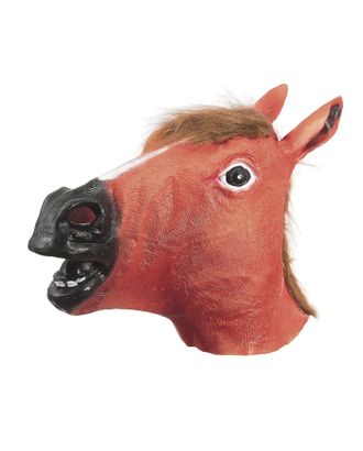 Карнавальная маска «Лошадь», цвет белый арт. СМЛ-100588-3-СМЛ0001208658