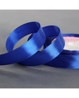 Лента атласная, 12 мм × 23 ± 1 м, цвет синий №40 арт. СМЛ-95732-3-СМЛ0001218265