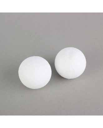 Набор шаров из пенопласта, 9 см, 2 шт. арт. СМЛ-206294-1-СМЛ0001226025
