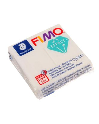 Пластика - полимерная глина FIMO effect, 57 г, прозрачный арт. СМЛ-229789-1-СМЛ0001252150