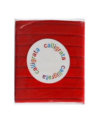 Полимерная глина Calligrata SH-02, 50 г, оранжево-красная арт. СМЛ-203297-1-СМЛ0001301022