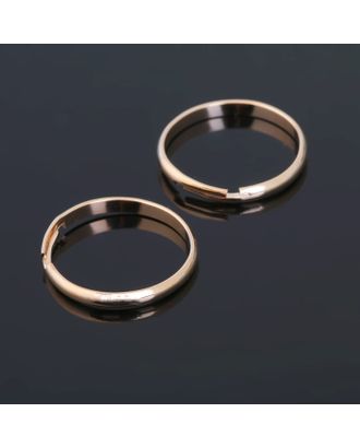 Основа для кольца регулируемая (набор 5 шт), цвет серебро арт. СМЛ-40123-2-СМЛ0001353650